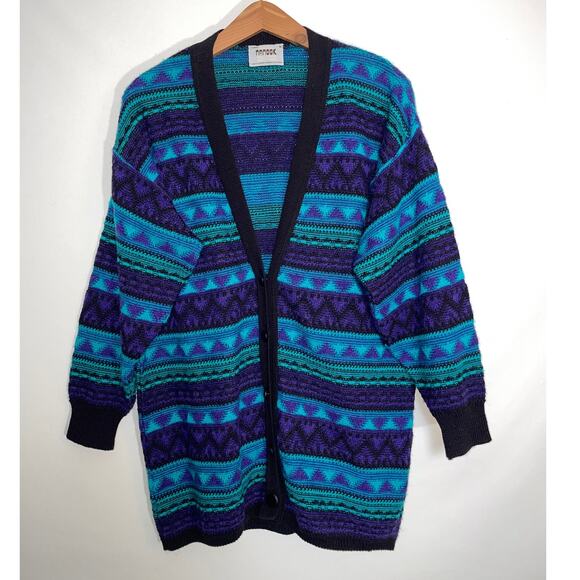 Nanook Wool Blend Cardigan - Women's Size M - Made‎ in Canada - Picture 1 of 7